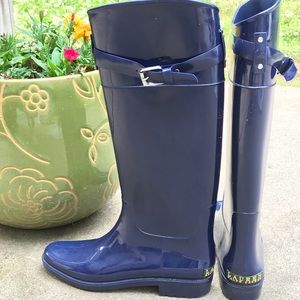 Ralph Lauren Navy Rain boots